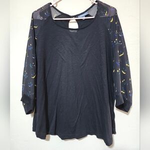 Modcloth Jack-o'-lantern Sleeve Top